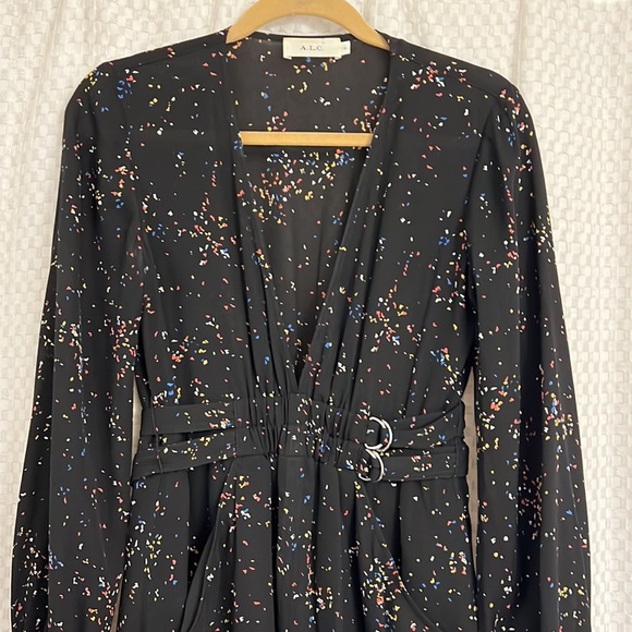 A.L.C. Samantha Deep V dress, size 4 - Picture 6 of 7